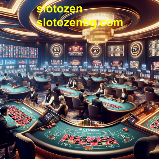 Experimente a Emoção dos Jogos Ao Vivo no Slotozen